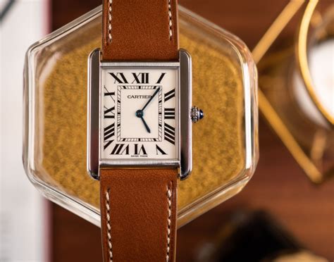 cartier gold watch replica|replica cartier tank watch for men.